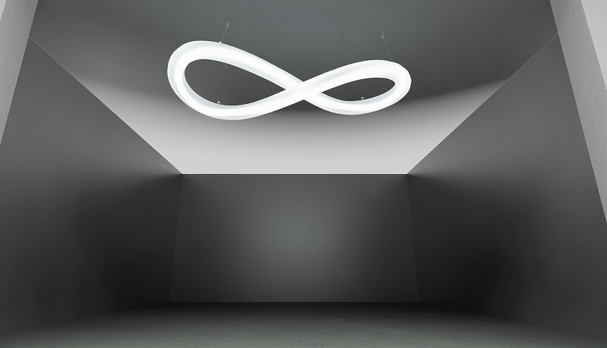 Infinity sculpture installation view